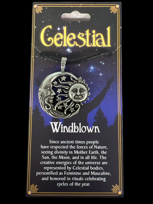 Celestial Pendant: Windblown