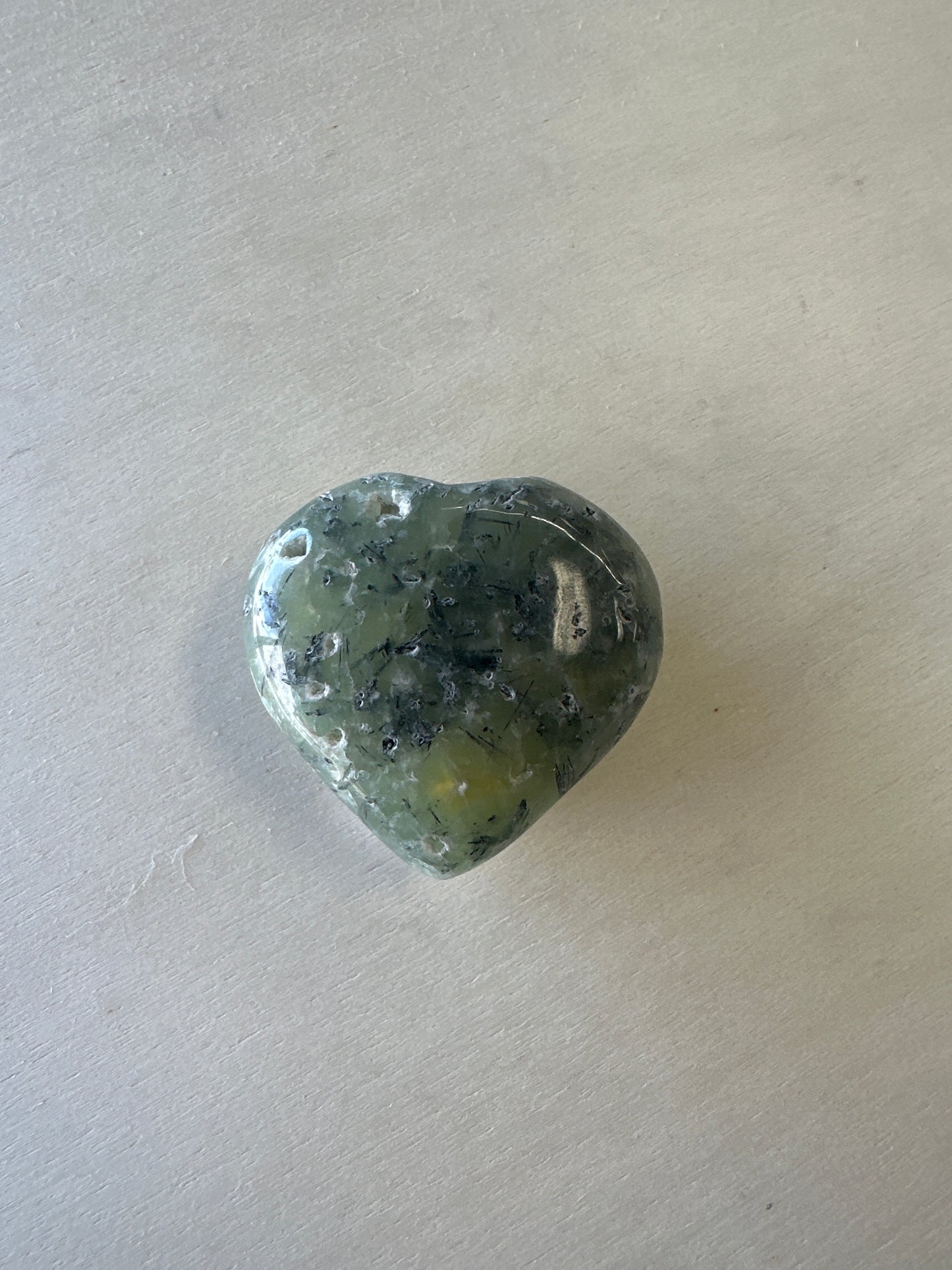 Prehnite Heart