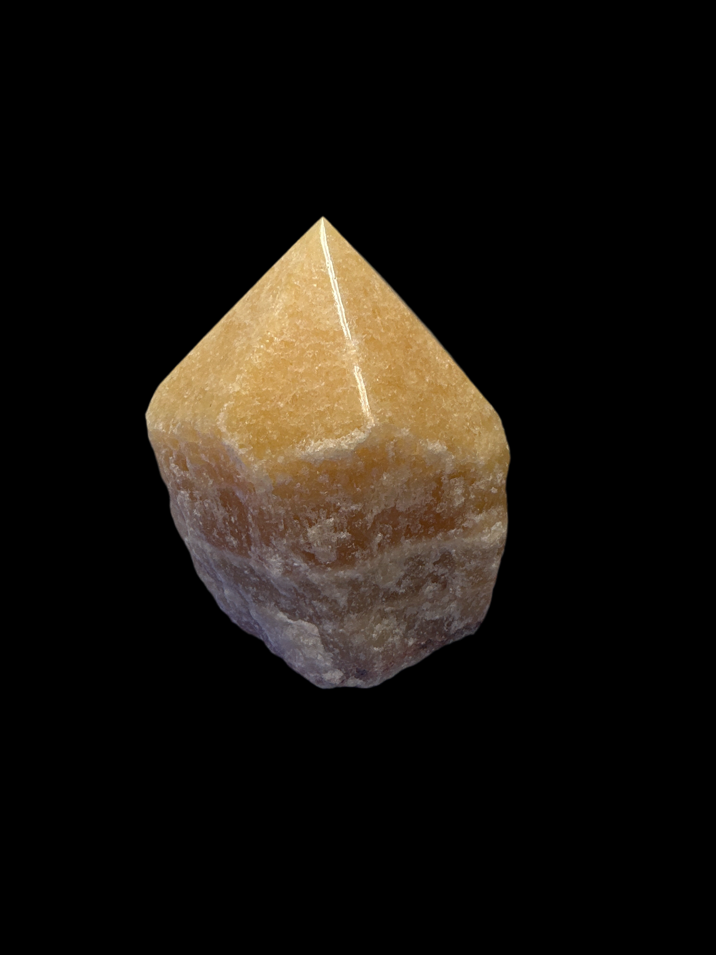 Orange Calcite Point