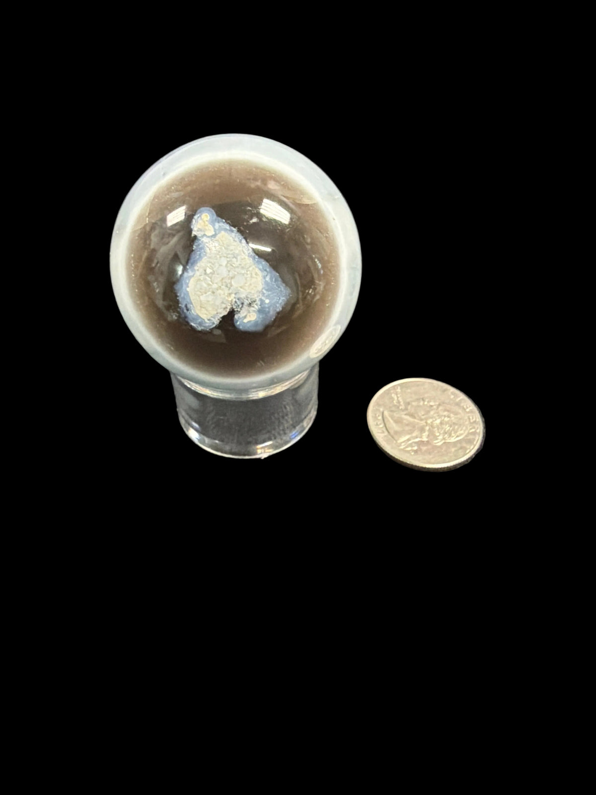 Blue Opal Sphere