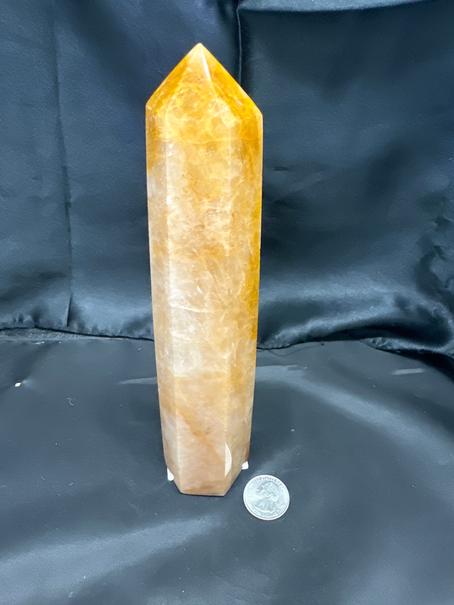 Golden Healer Quartz Tower