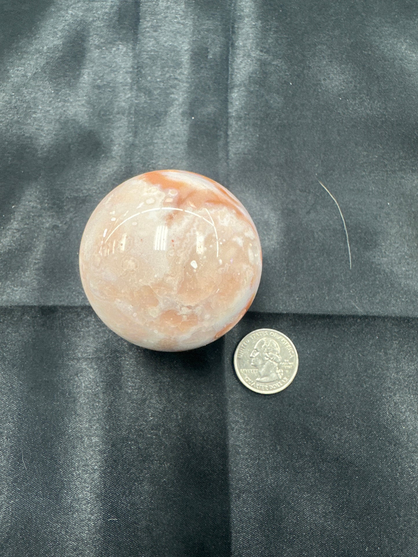 Flower Agate Sphere