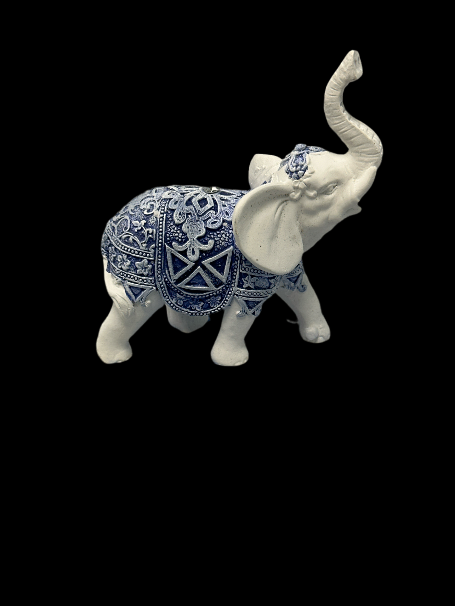 Thai elephant assort. Blue and white