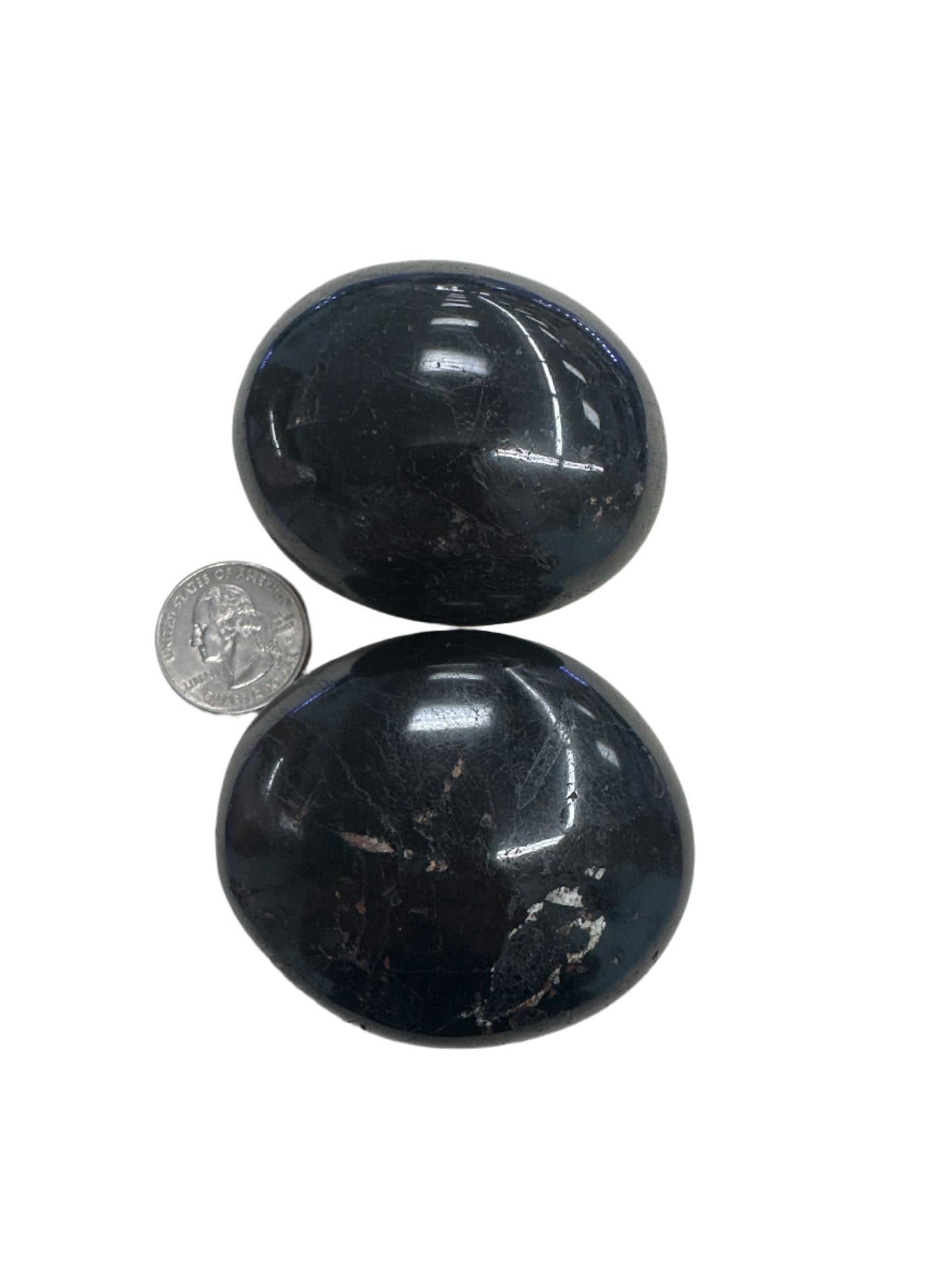 Black Tourmaline Palm Stone