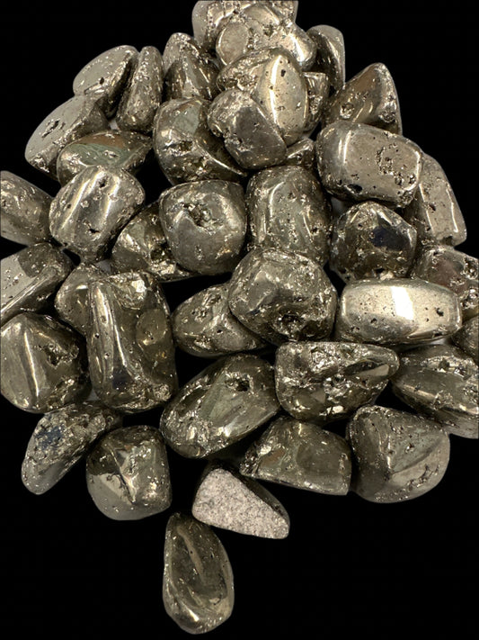 Pyrite Tumbled