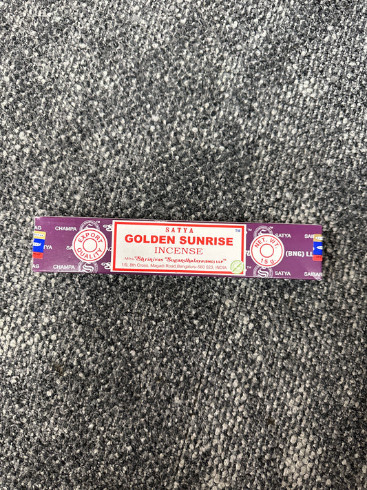 Satya Golden Sunrise Incense