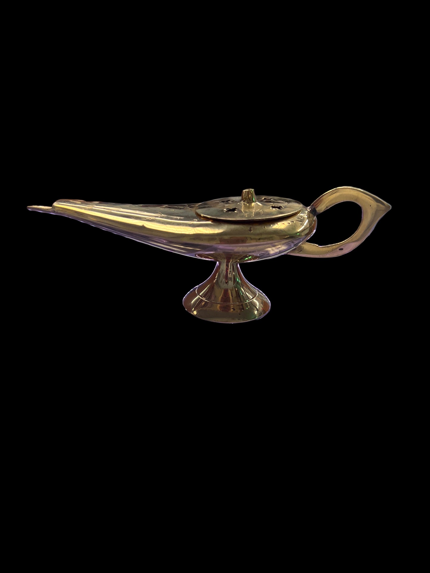 Genie lamp cone burner brass