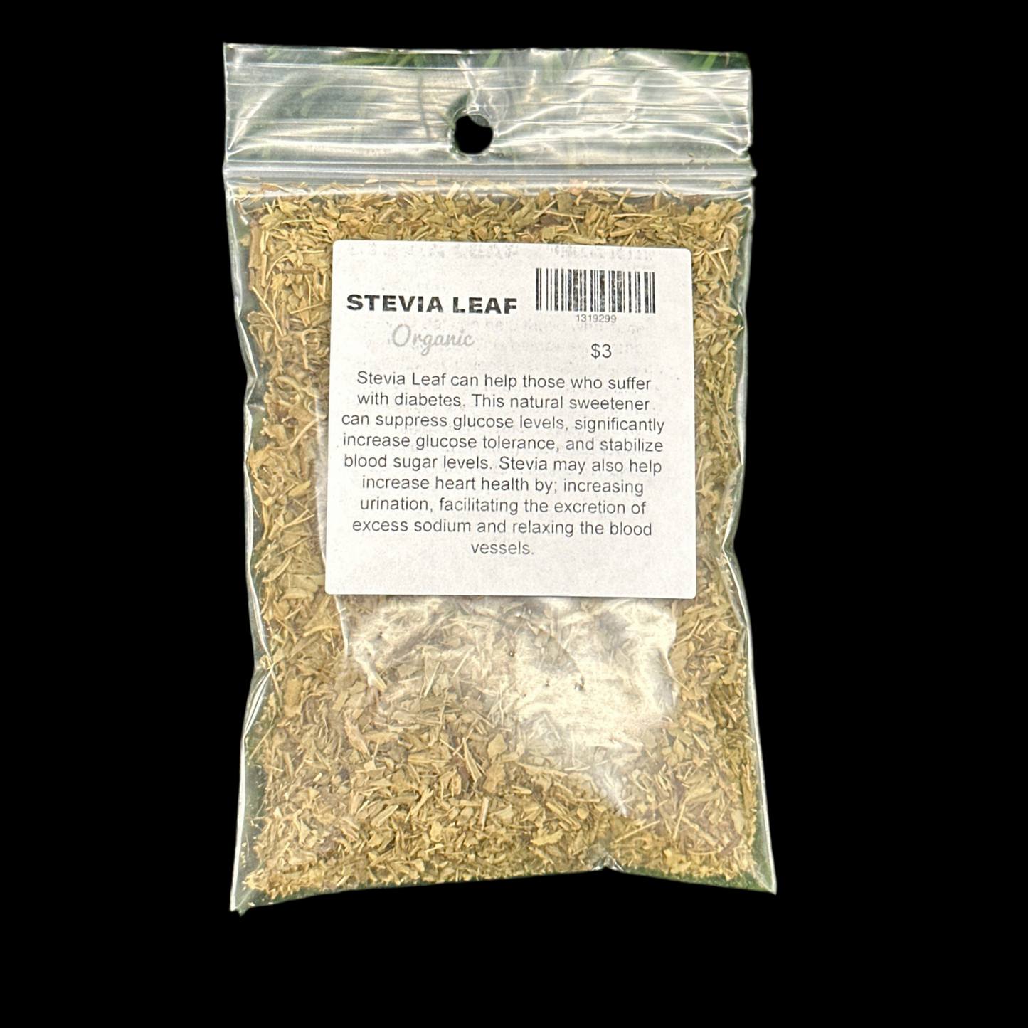 Stevia Leaf 1/2 oz (Organic)