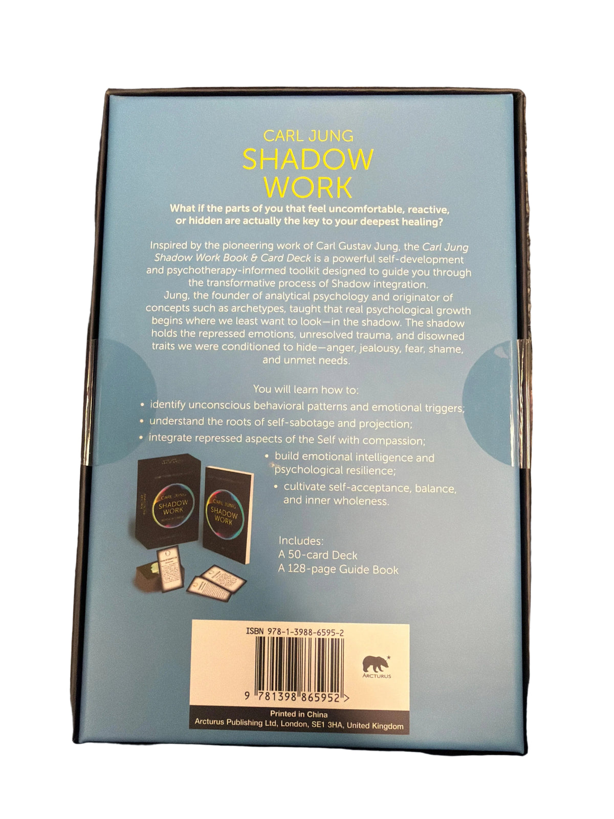 Carl Jung Shadow Work Book & Cards