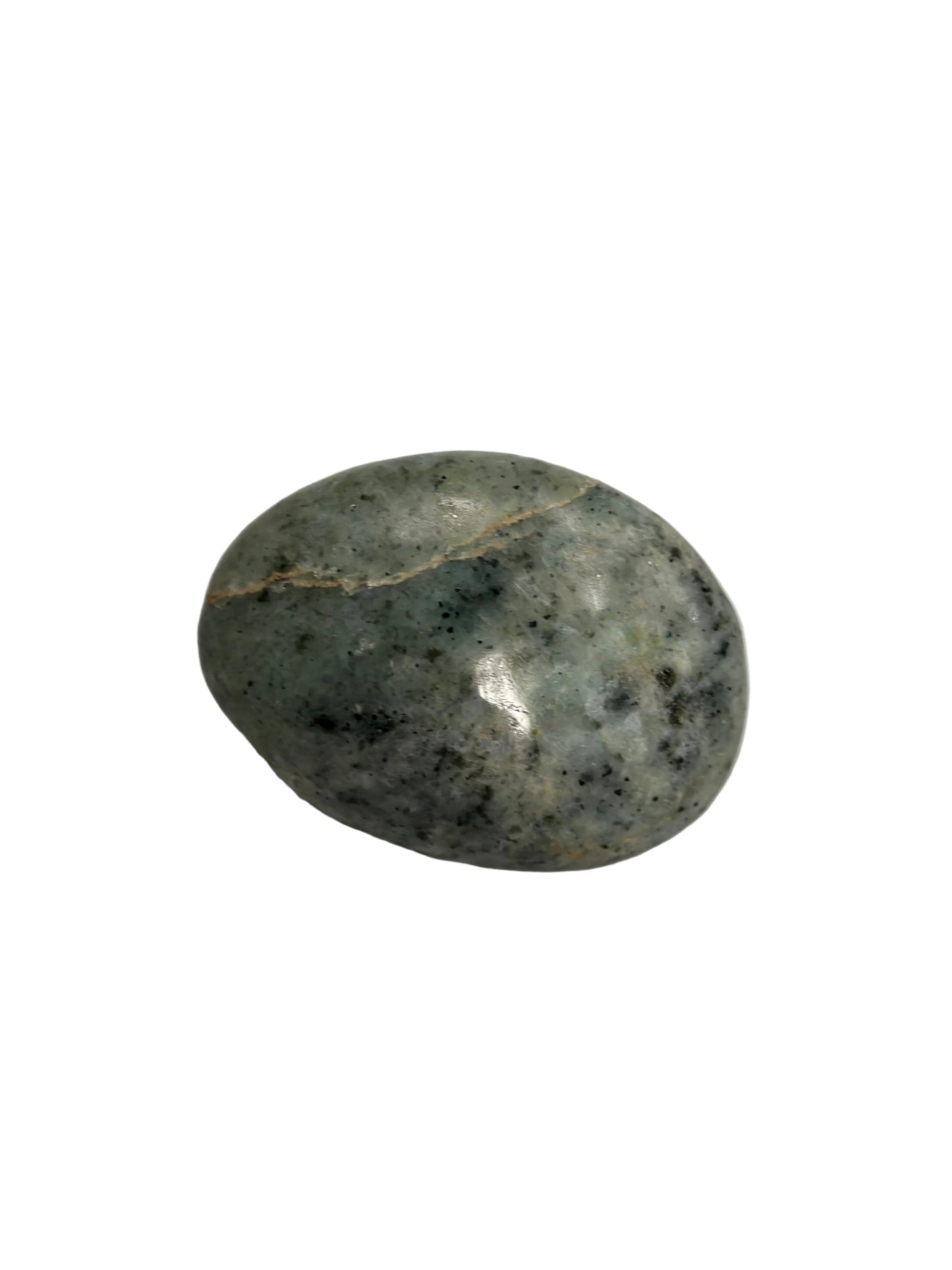 Prehnite & Epidote Palm Stone