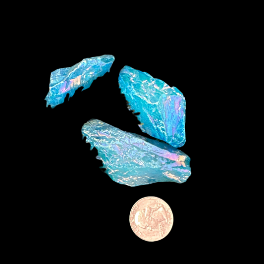 Aqua Aura Quartz (Large)