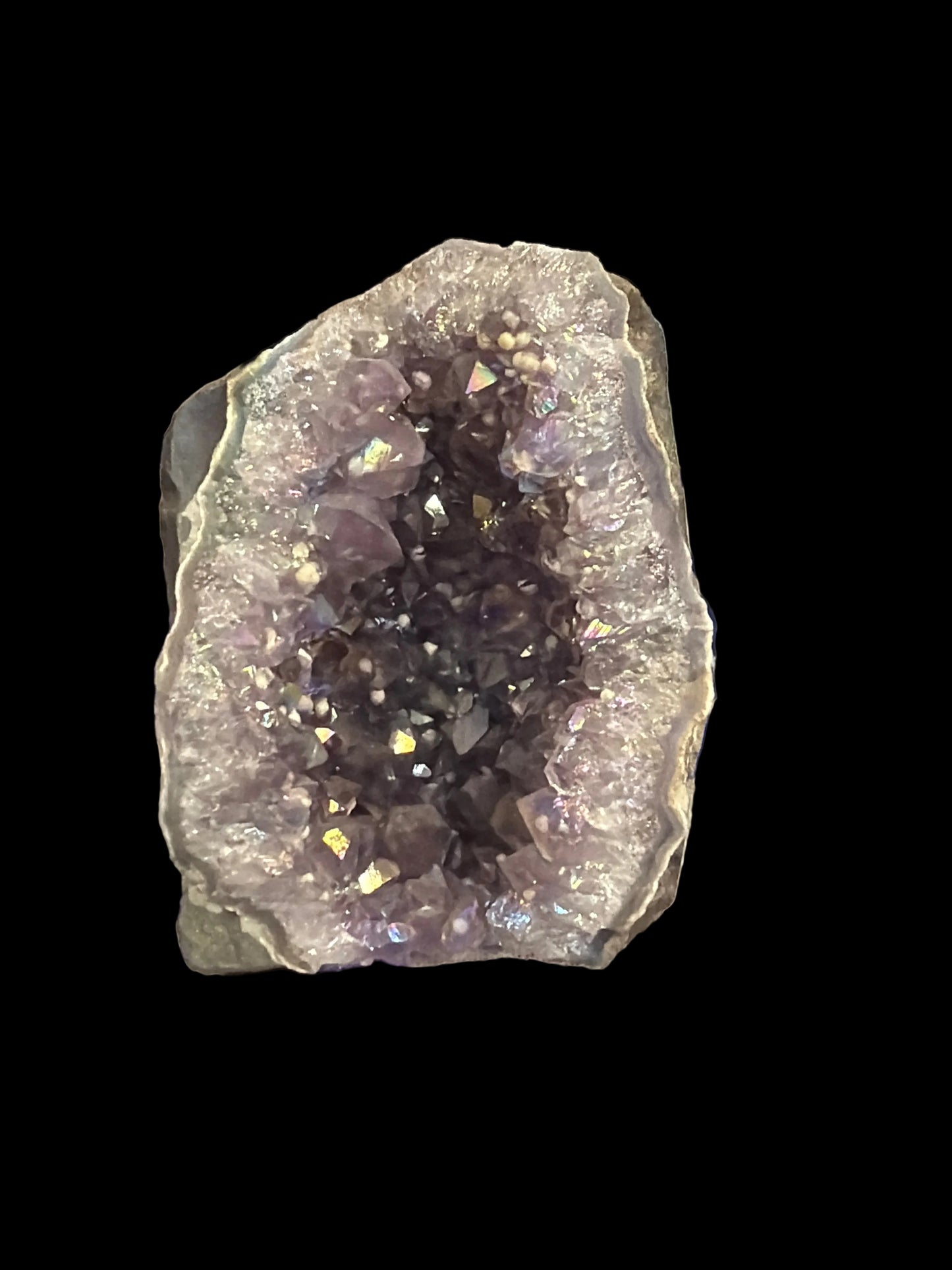 Angel Aura Amethyst Druzy
