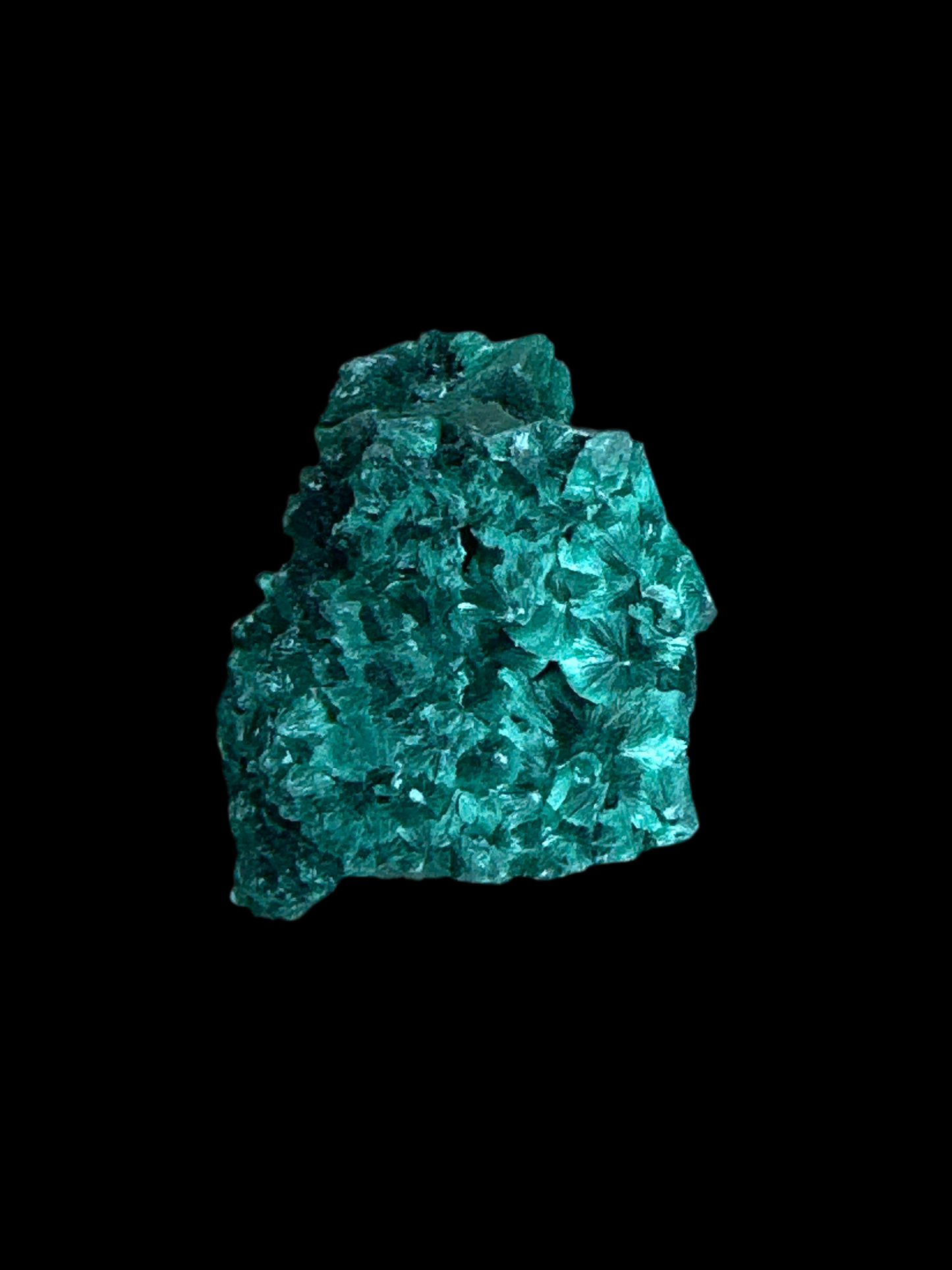 Fibrous Malachite Chunk