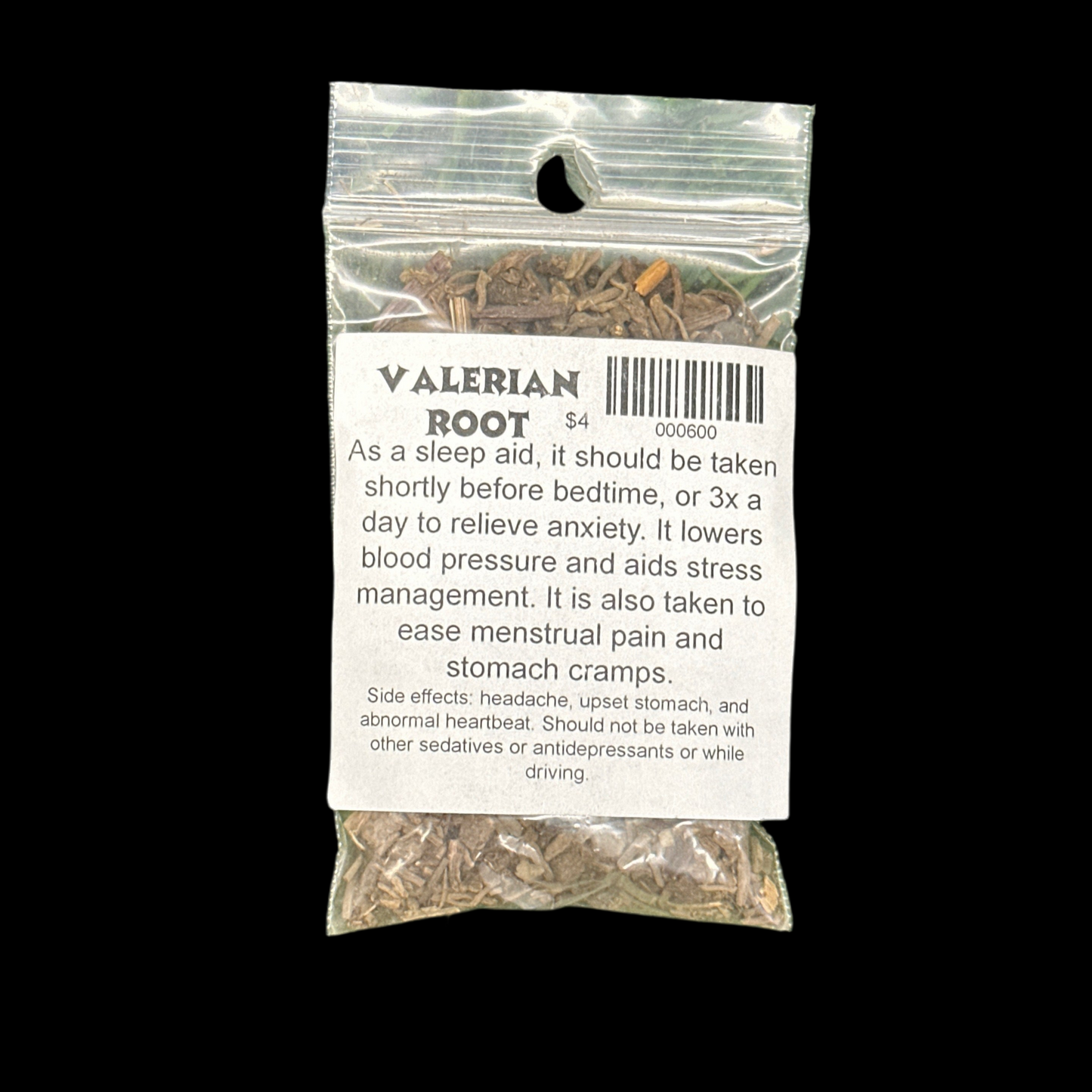 Valerian Root 1/2 oz (Organic)