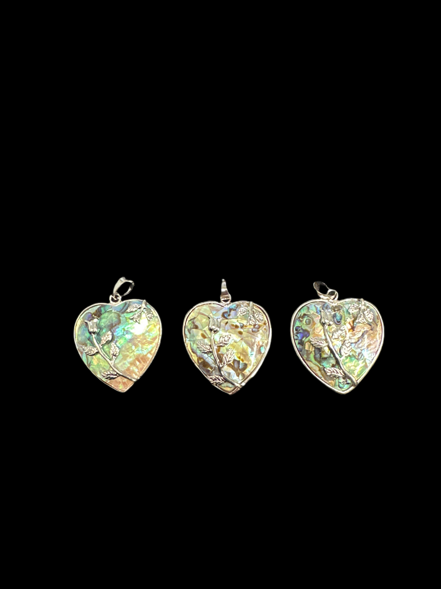 Abalone Heart Necklace