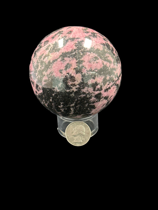 Rhodonite Sphere