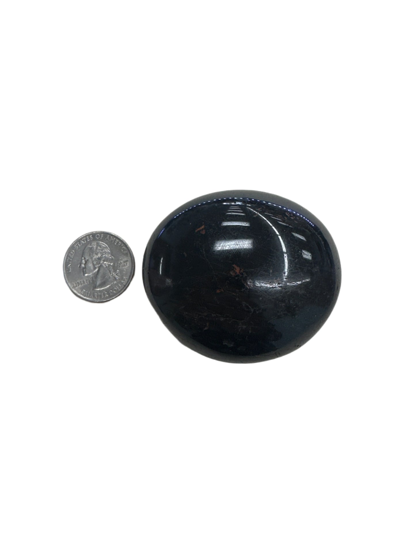 Black Tourmaline Palm Stone