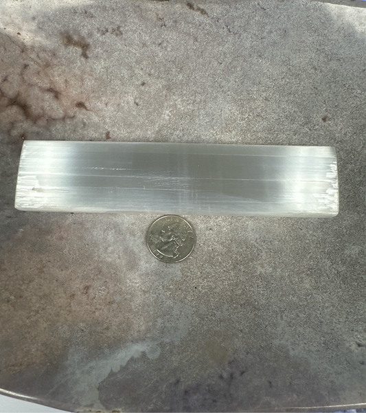 Small Polished Selenite Bar