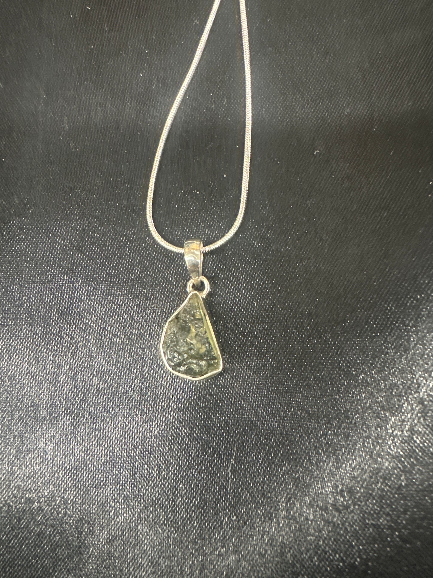 Moldavite necklace