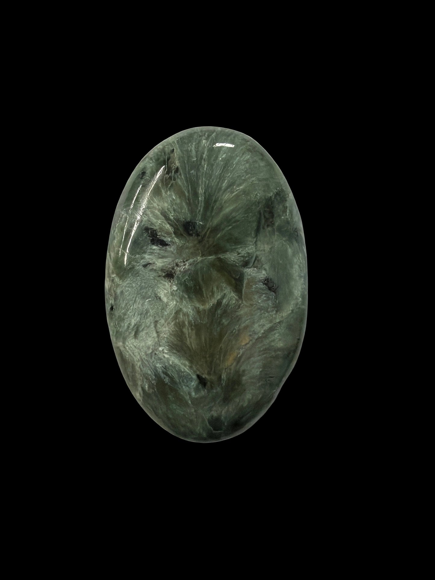 Actinolite Palm Stone