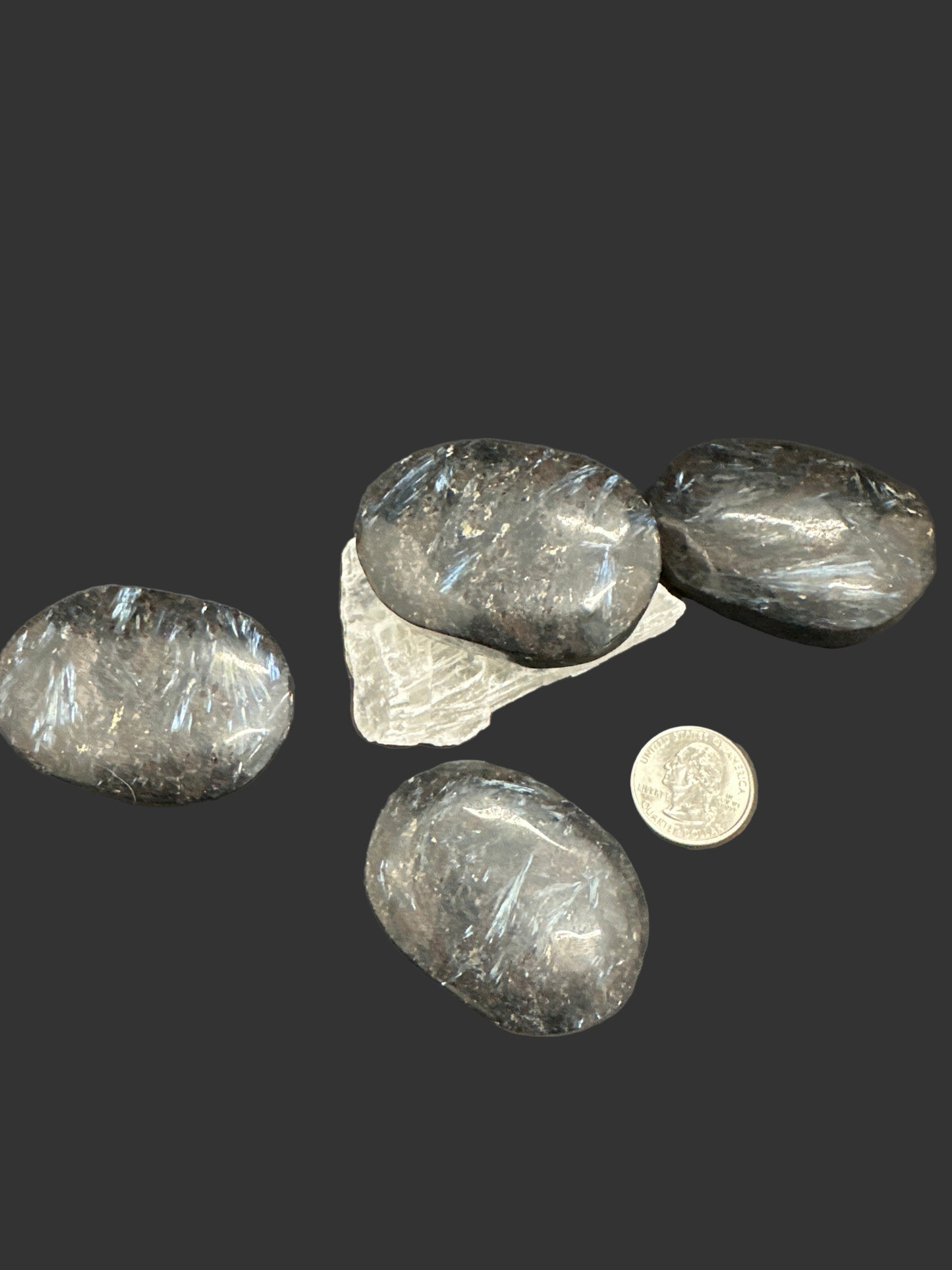 Arfvedsonite Palm Stone