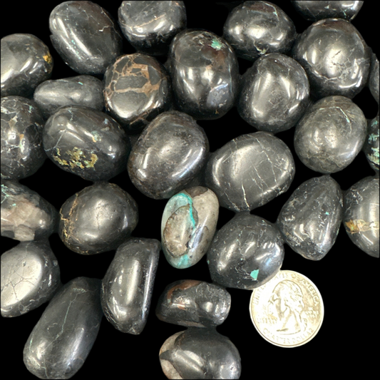 Black Tourmaline & Chrysocolla
