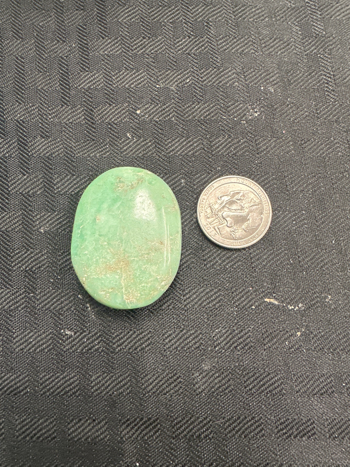 Chrysoprase (A) Palm stones
