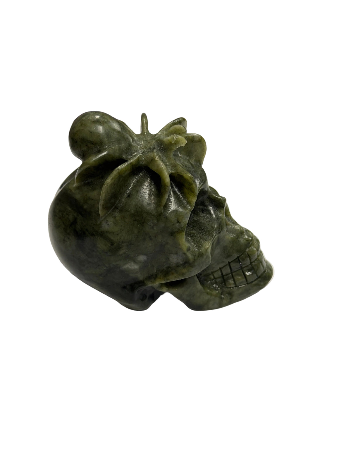 Serpentine Skull w/Spider