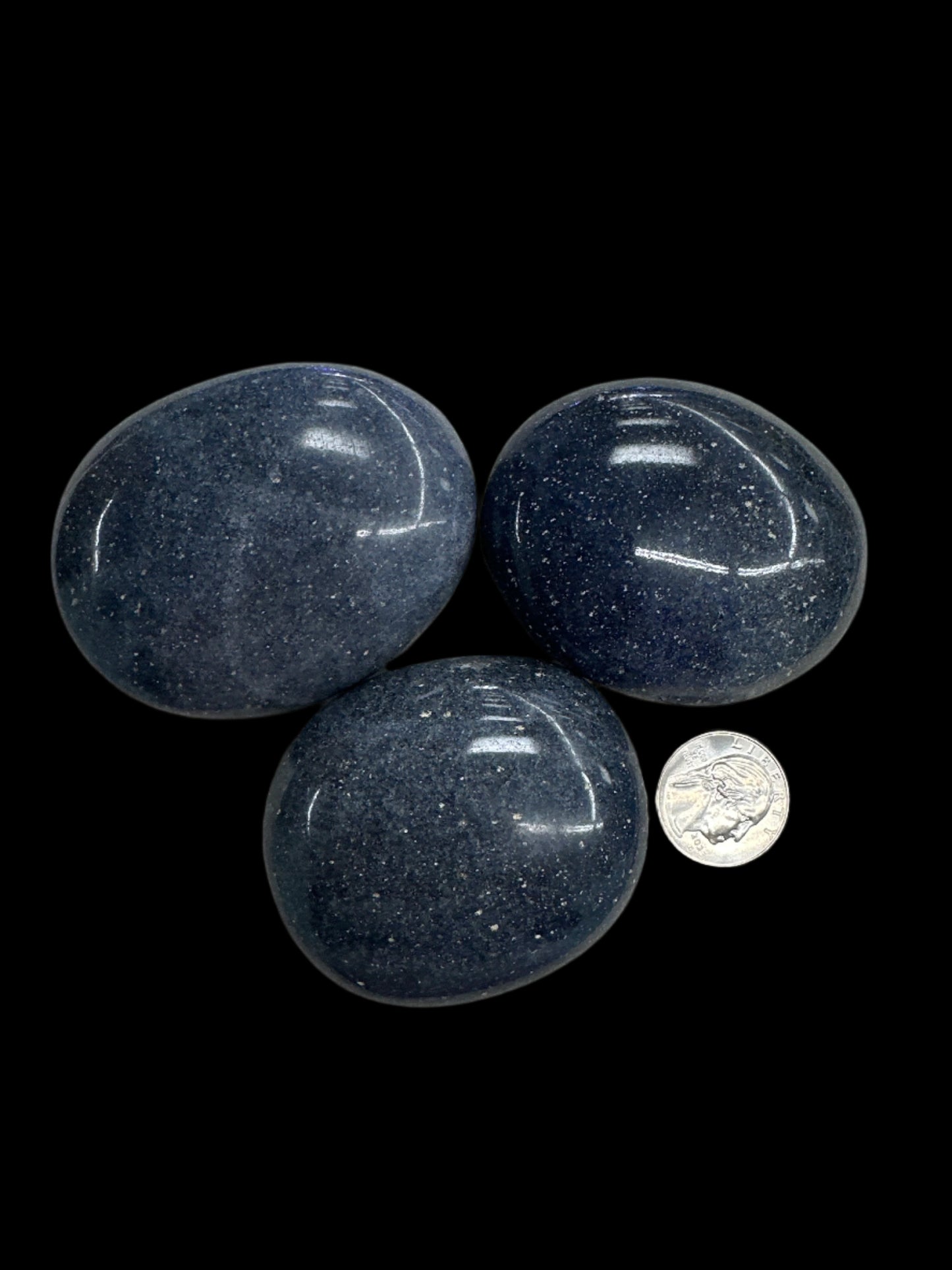 Dumortierite Palm Stone