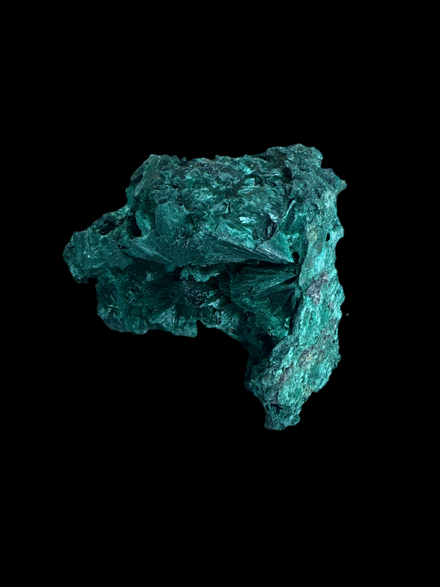 Fibrous Malachite Chunk