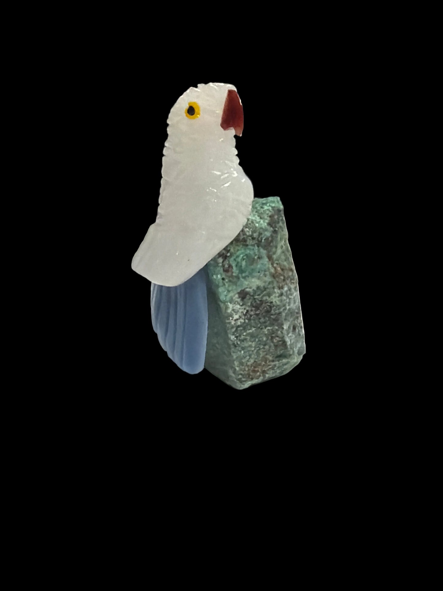 Macaw Crystal Carving