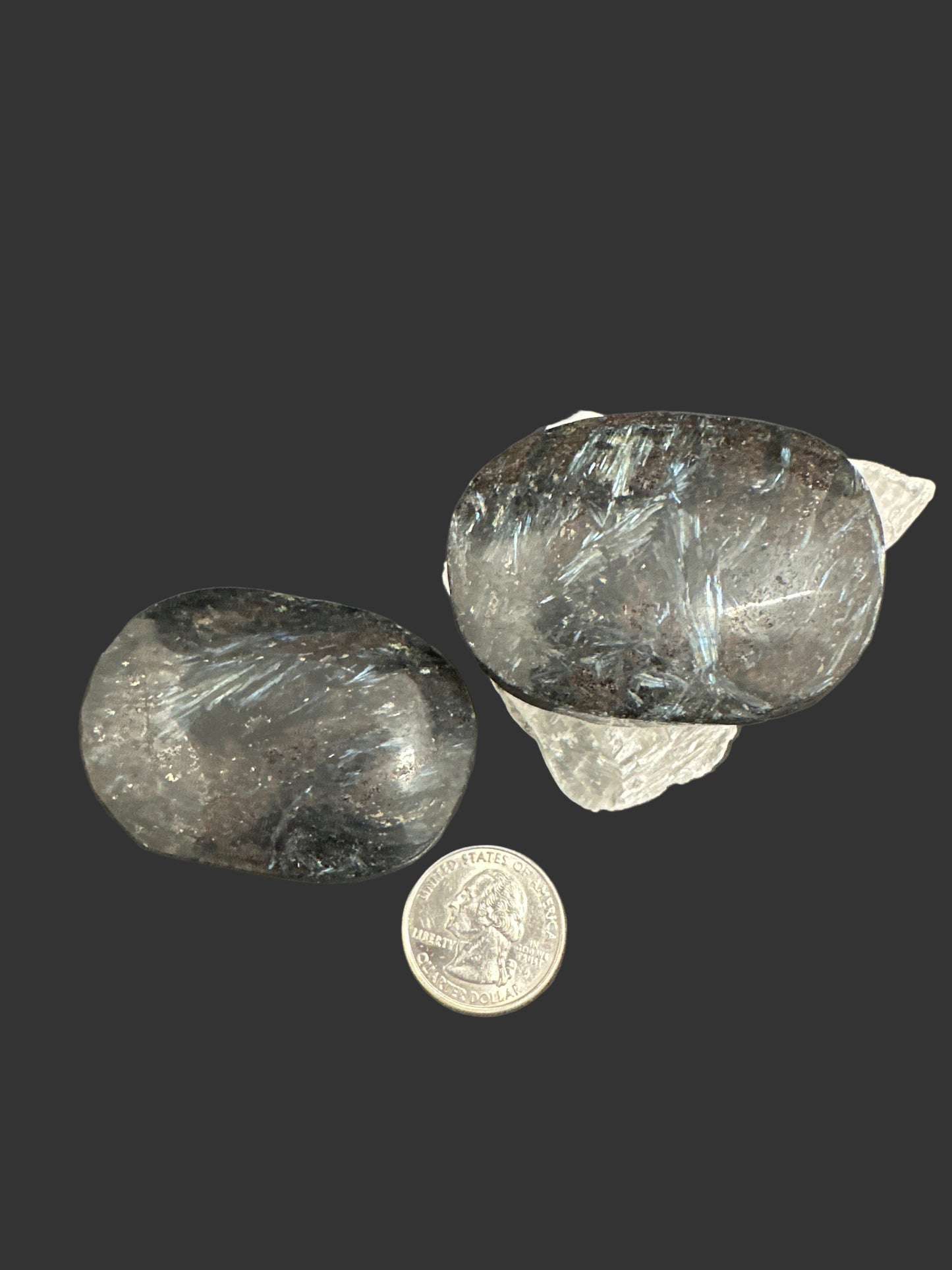 Arfvedsonite Palm Stone
