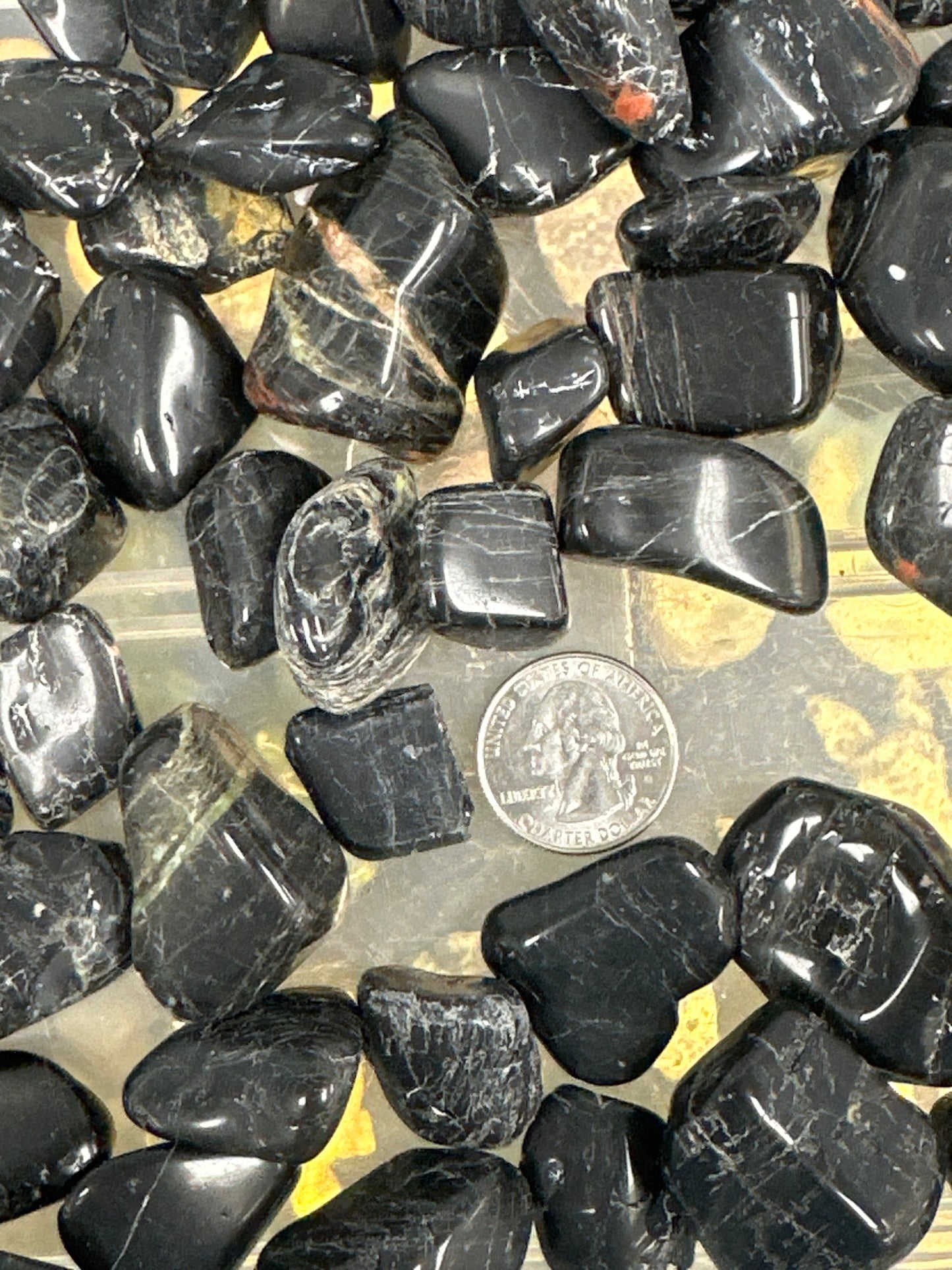 Black Tourmaline Tumbled