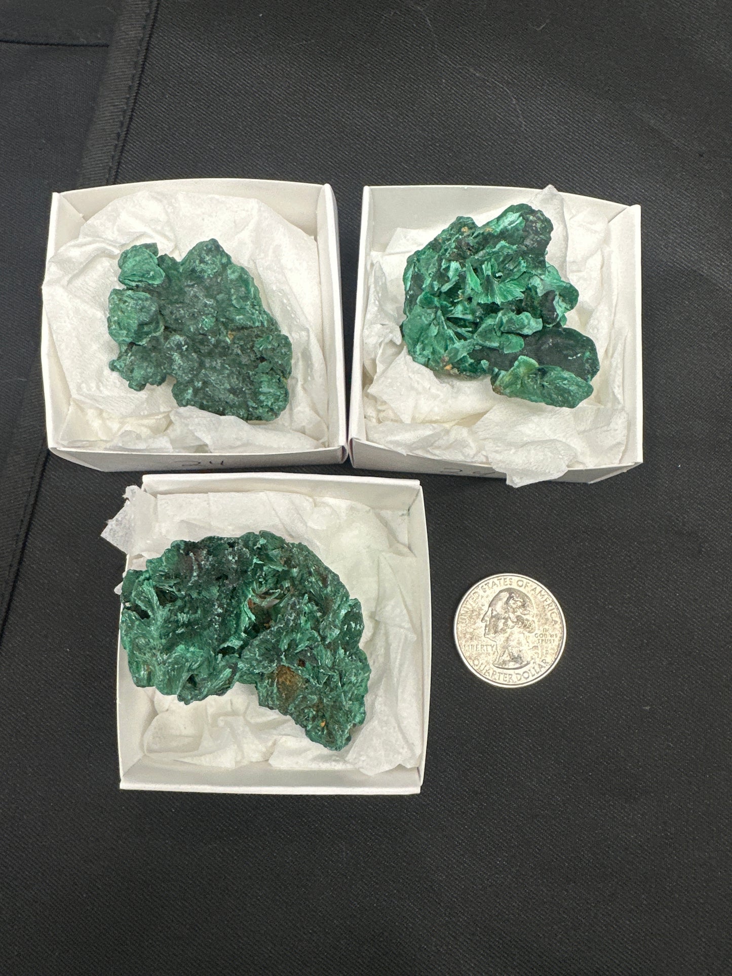 Fibrous Malachite Chunk
