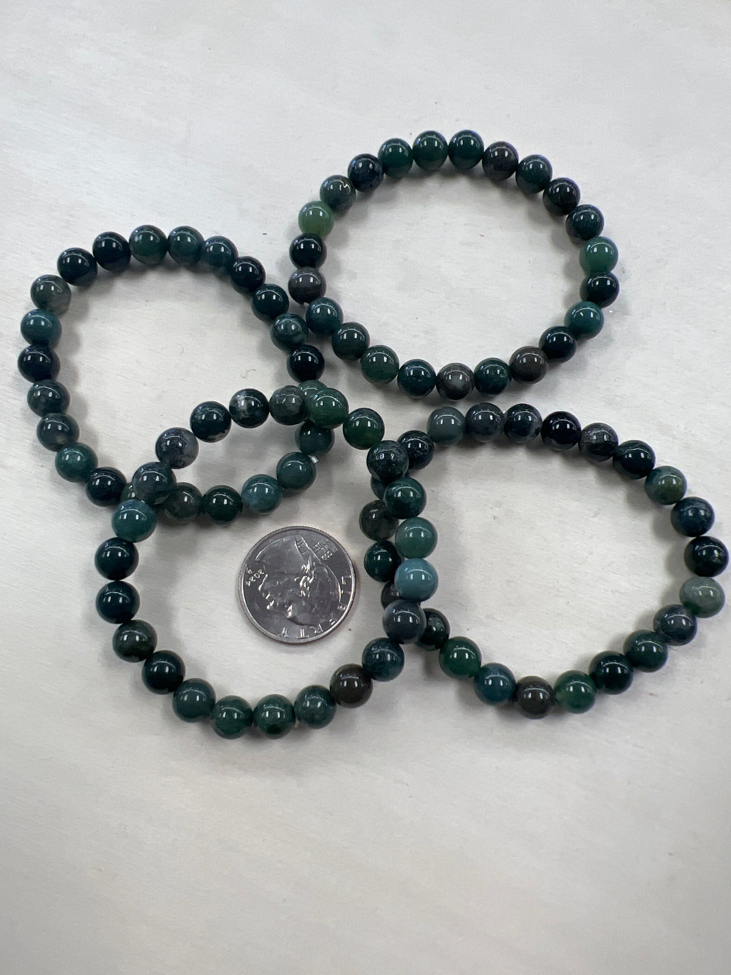 Moss Agate Bracelet