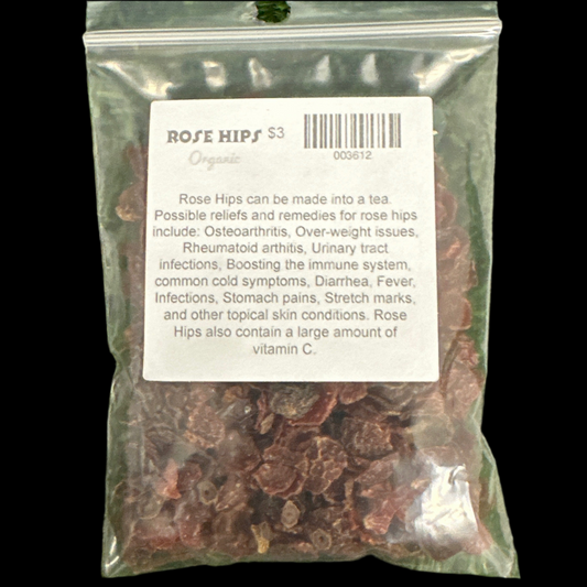 Rose Hips Whole 1/2 Oz (Organic)