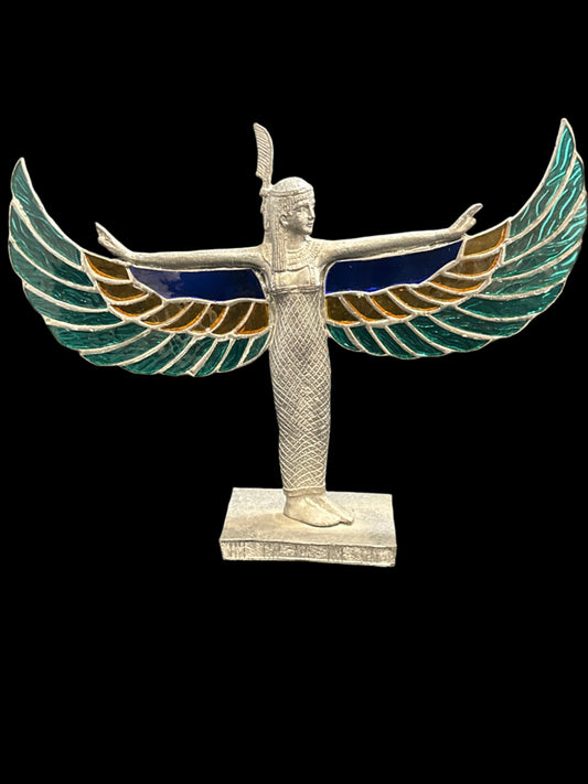Isis Stained Glass Statue