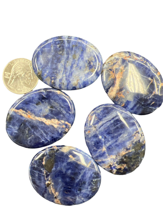 Sodalite Worry Stone