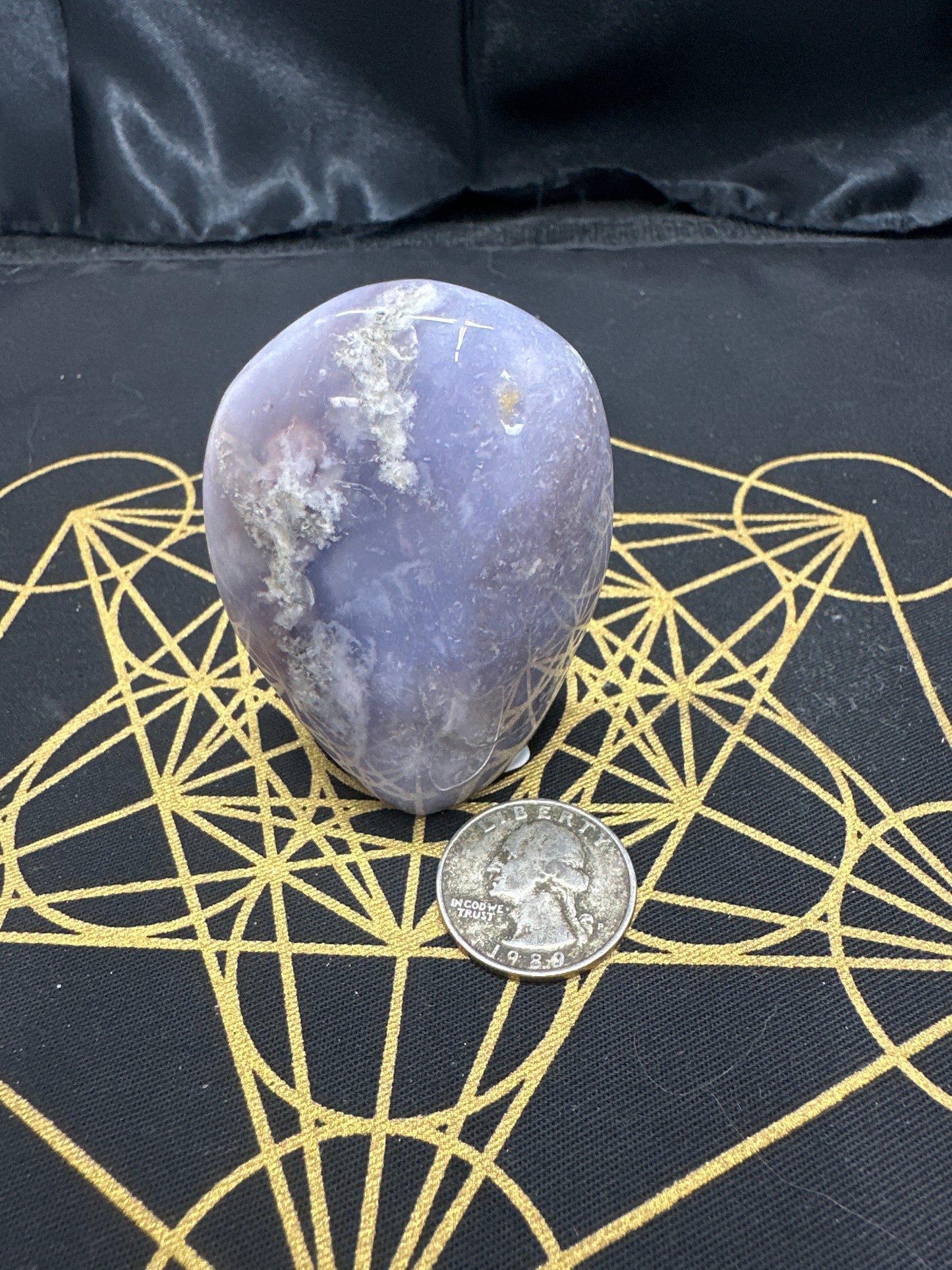 Violet Flame Agate Freeform