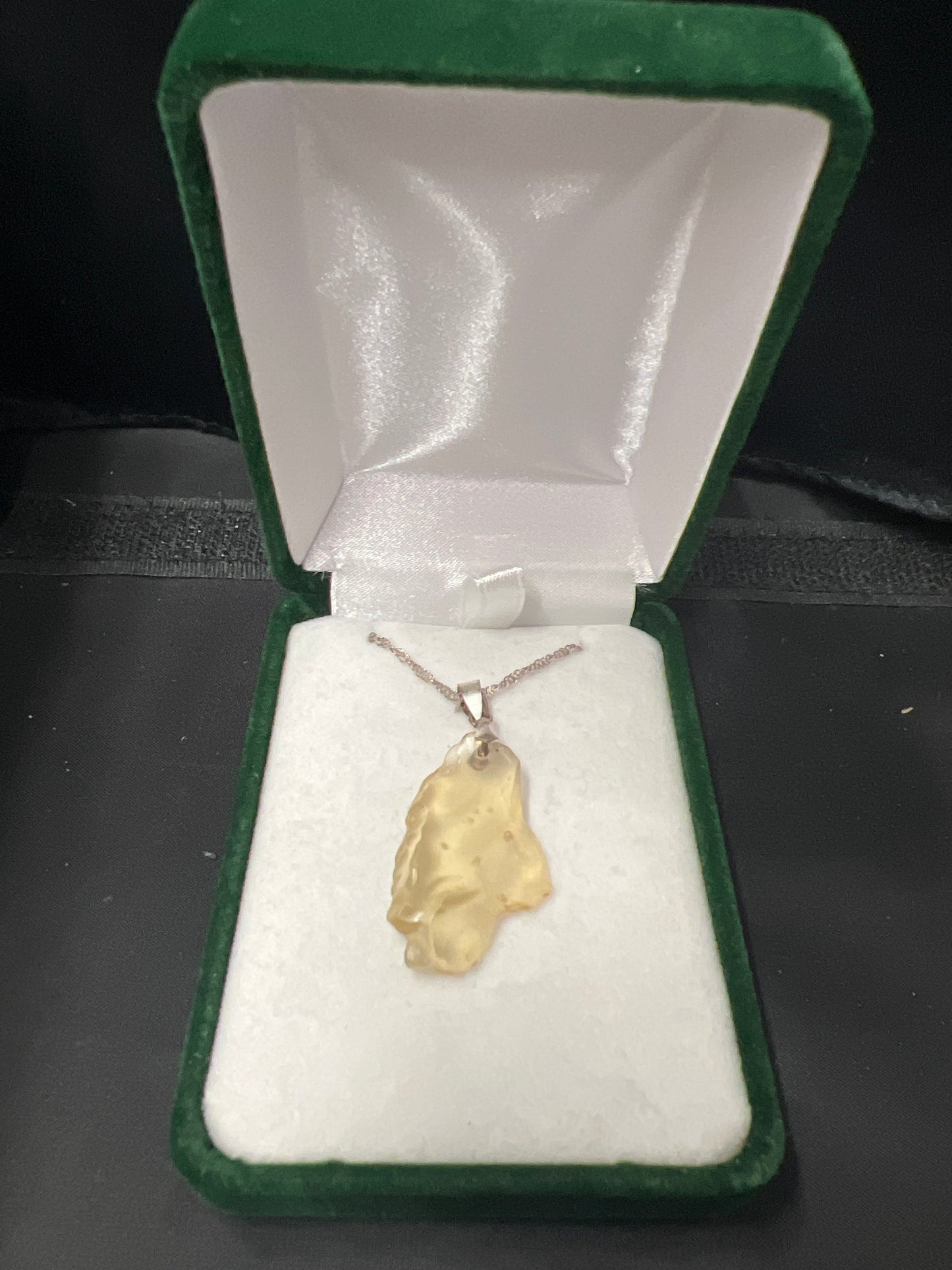 Libyan Desert Glass Necklace