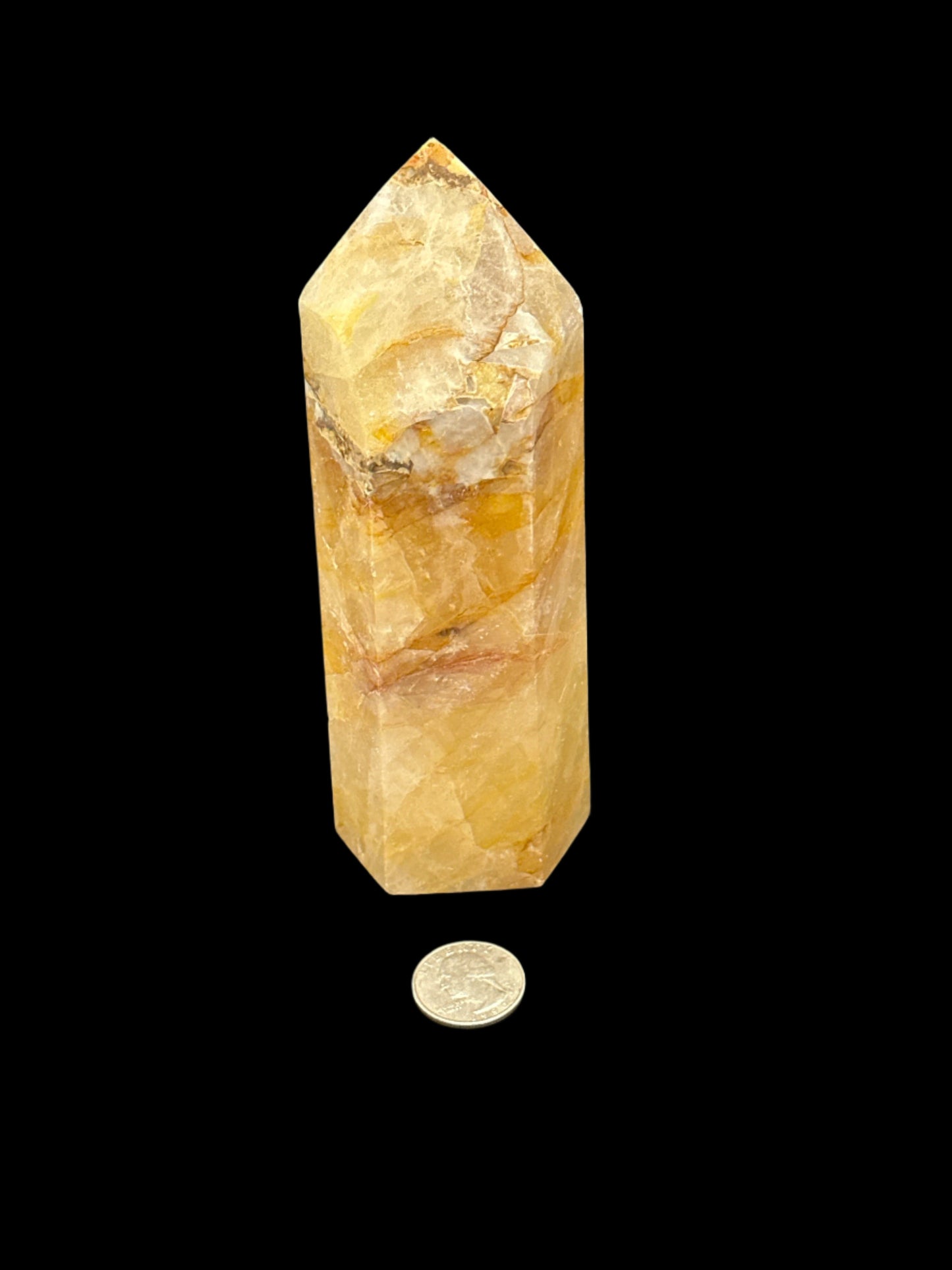 Golden Healer Quartz Tower