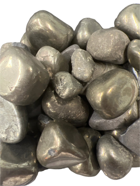 Pyrite Tumbled Large