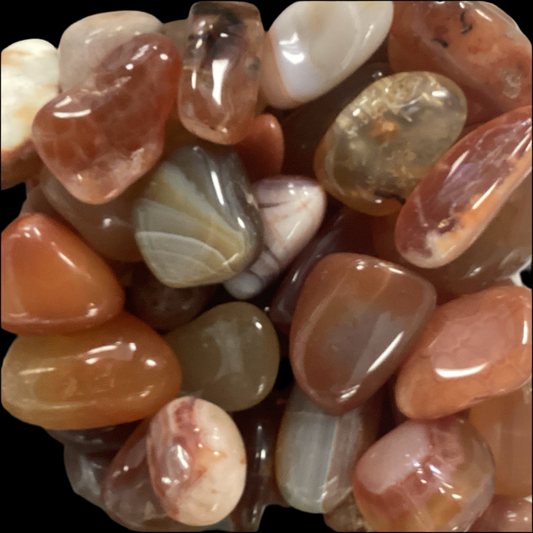 Fire Agate Tumbled