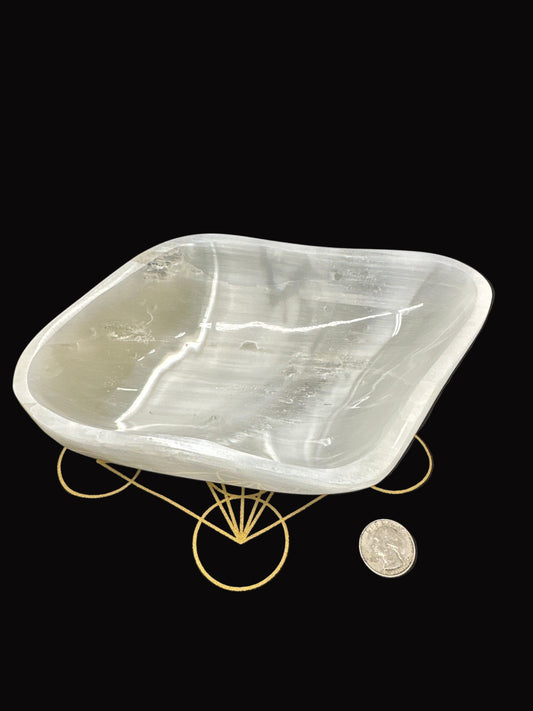 Selenite Freeform Bowl 20cm