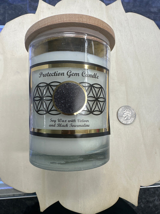 Protection Gem Candle