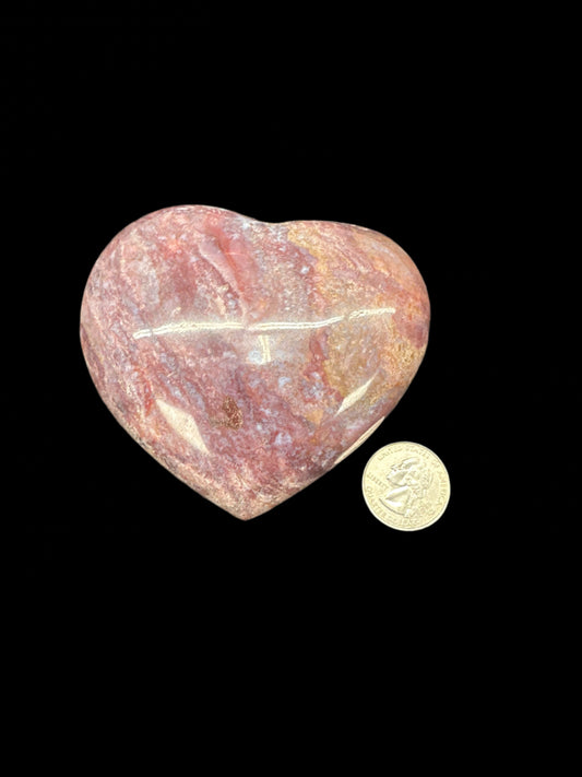 Ocean Jasper Heart
