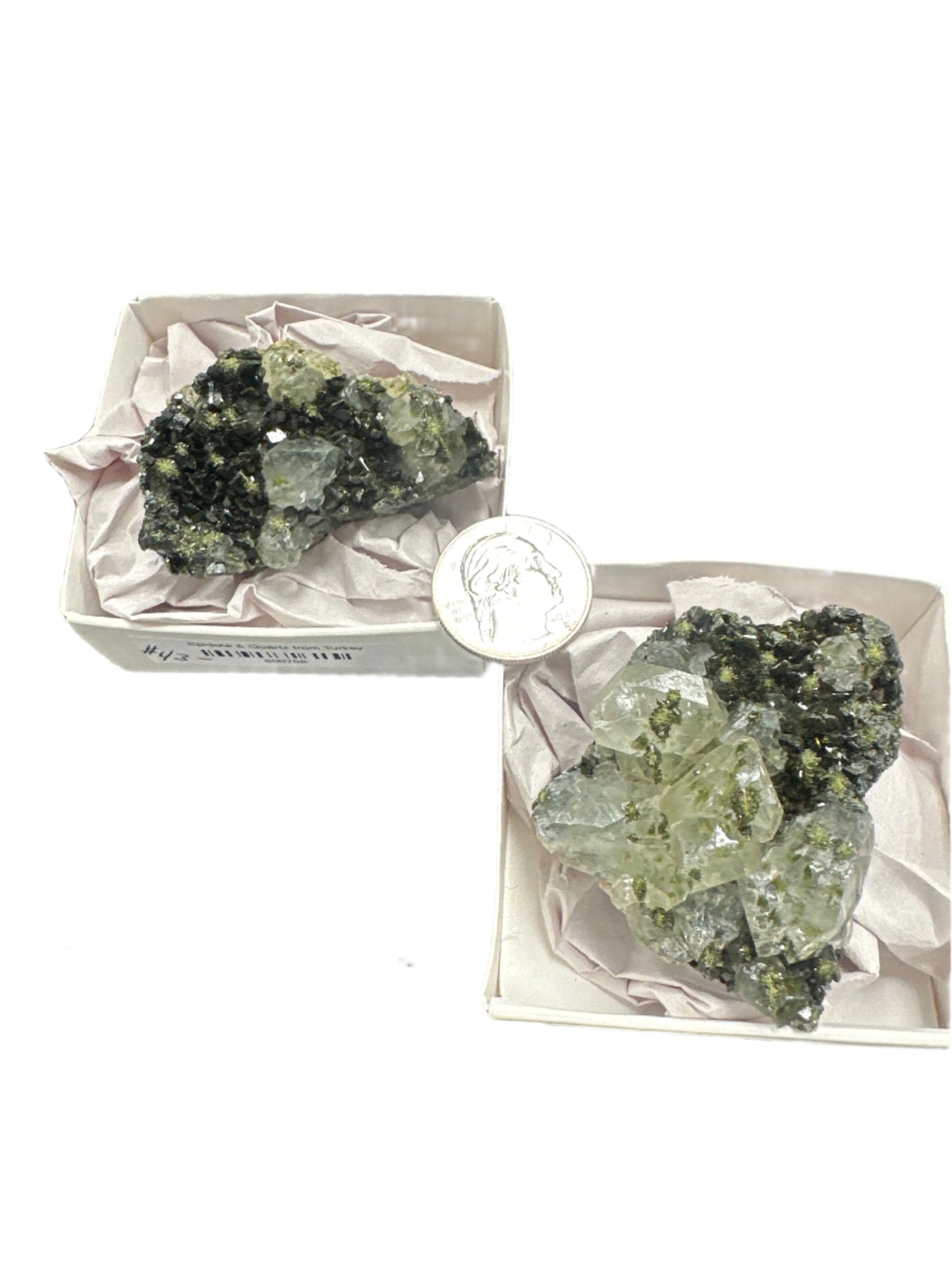 Epidote & Quartz from Turkey