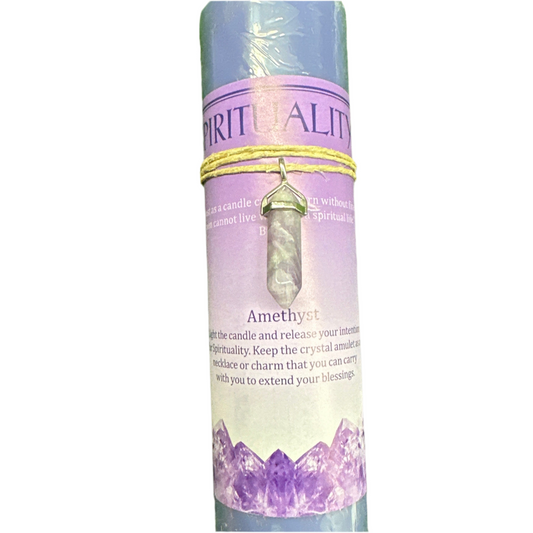 Crystal Energy Candle - Spirituality