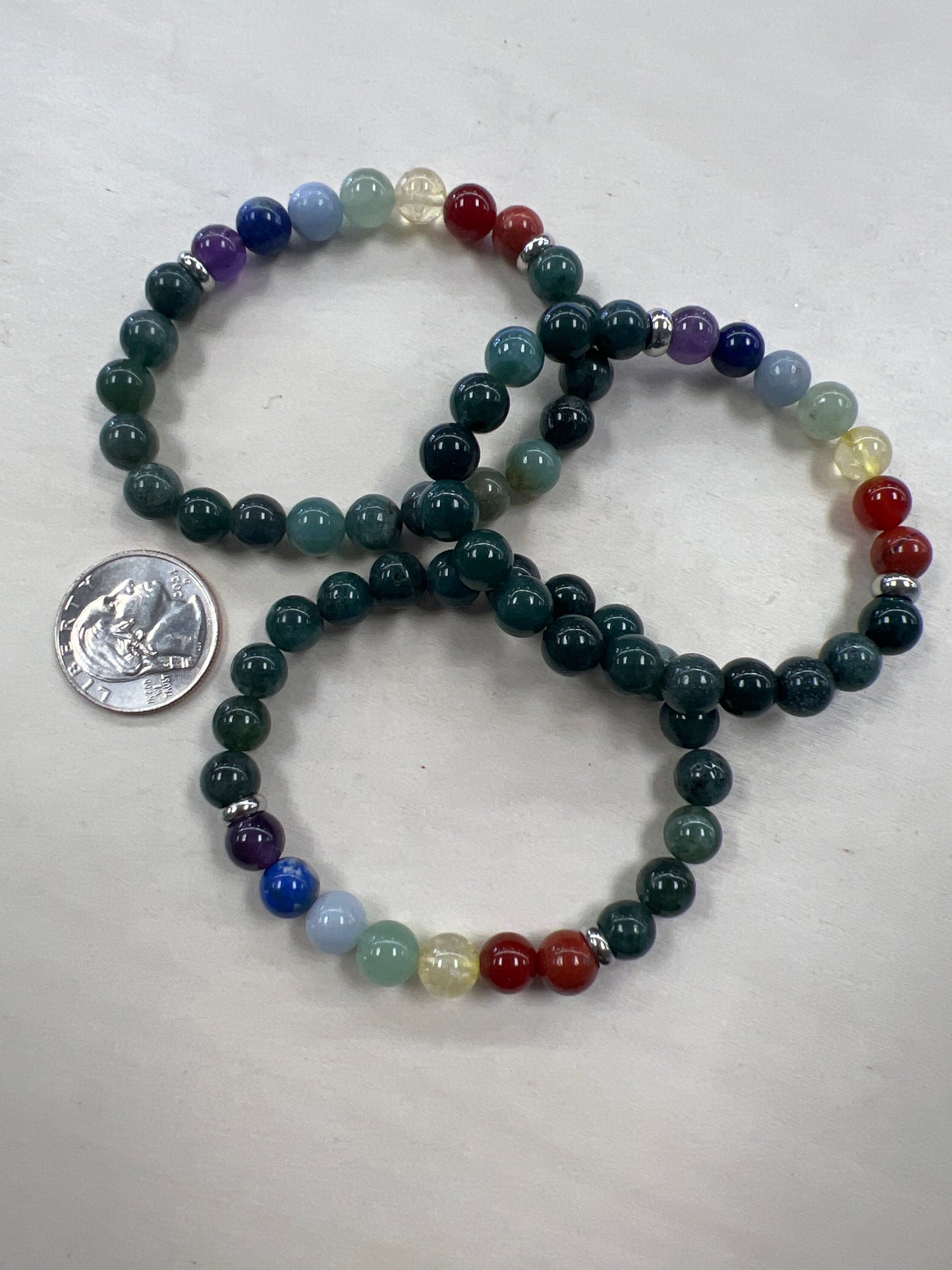 Moss Agate Bracelet