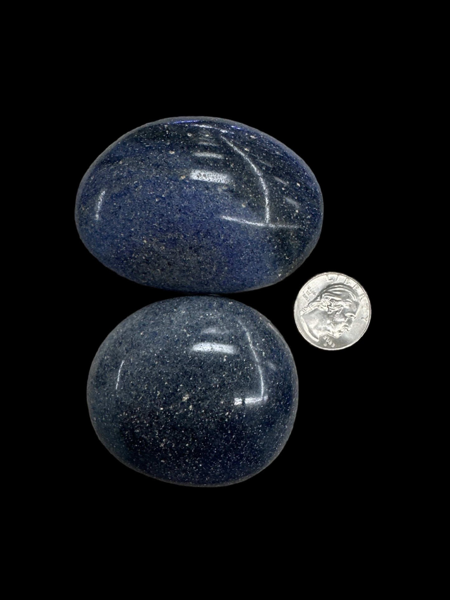 Dumortierite Palm Stone